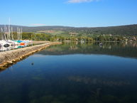 Pêche au bord et sur le lac de Bienne pour les campeurs du camping des Pêches du Landeron